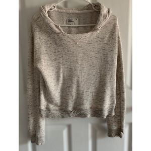 American Eagle Jersey Pull Over Hoodie
